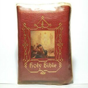 The Holy Bible Catholic New Testament & Old Testament English 1960 J. J. Little